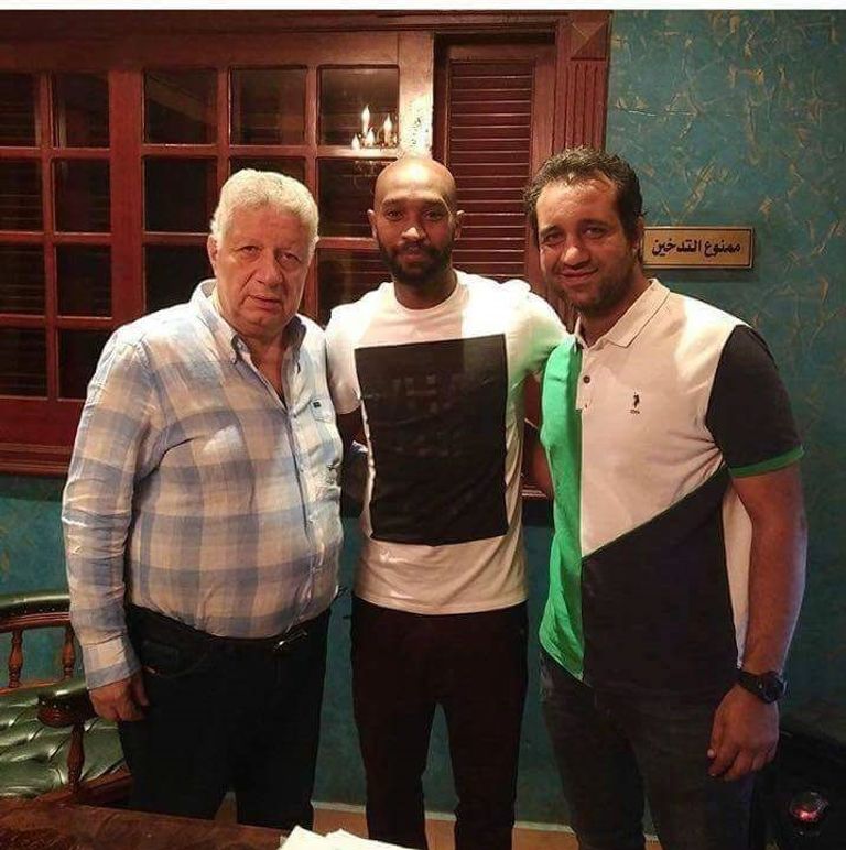 شيكابالا مع رئيس الزمالك وأحمد مرتضى شيكابالا