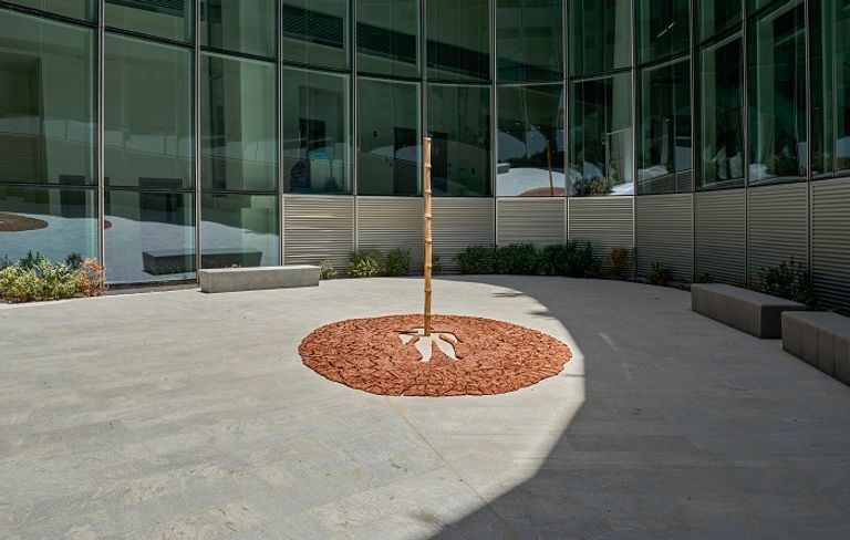 يضمّ المعرض بين أركانه أعمالاً فنية يعود تاريخها إلى فترة 1988-2008