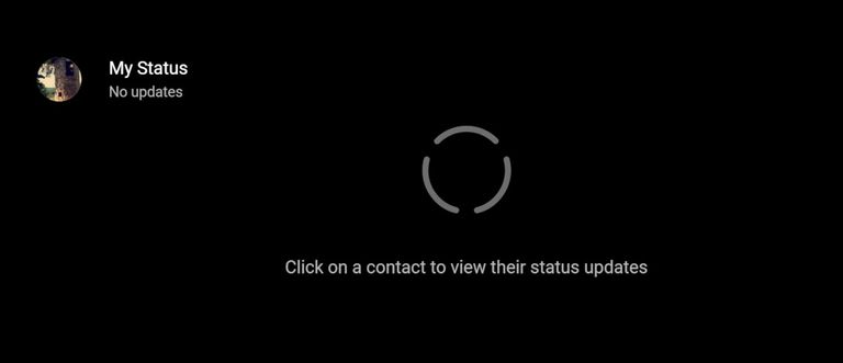 واتساب "Status" على نسخة المتصفح الآن