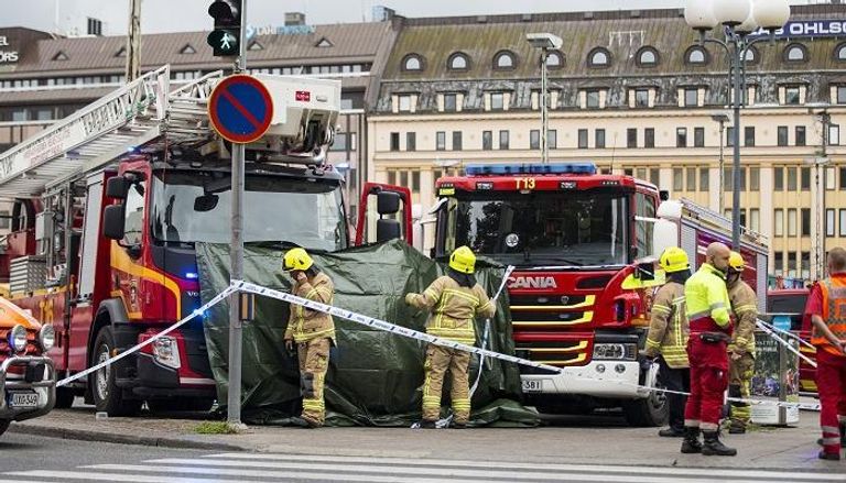 موقع حادث الطعن في فنلندا - الفرنسية