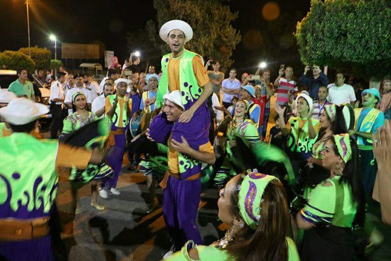 جانب من مشاركة نيجيريا في الفعاليات