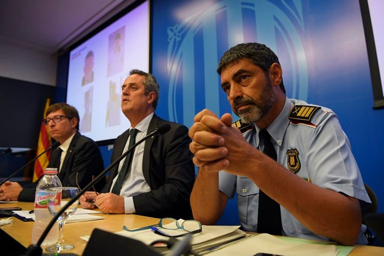 جانب من حادث هجوم برشلونة - أرشيفية