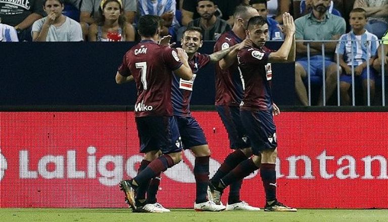 إيبار يصعق مالاجا في افتتاحية الدوري الإسباني