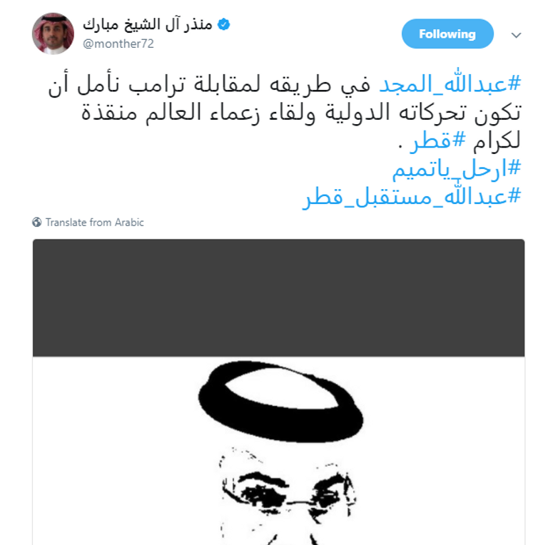 تميم بن حمد آل ثاني أمير قطر