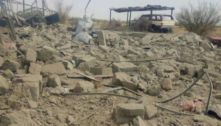 الدمار الذي خلفته مليشيا الحوثي