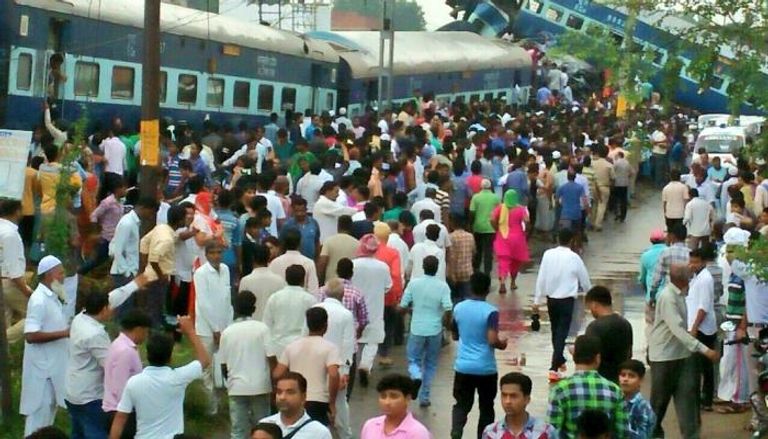 حوادث القطارات متكررة في الهند