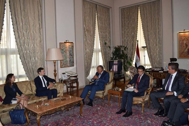 جانب من لقاء شكري وجاريد