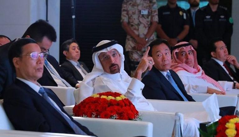وزير الطاقة السعودي خلال الملتقى
