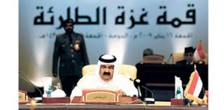 قطر استغلت الاعتداءات الإسرائيلية في غزة لتقديم نفسها 