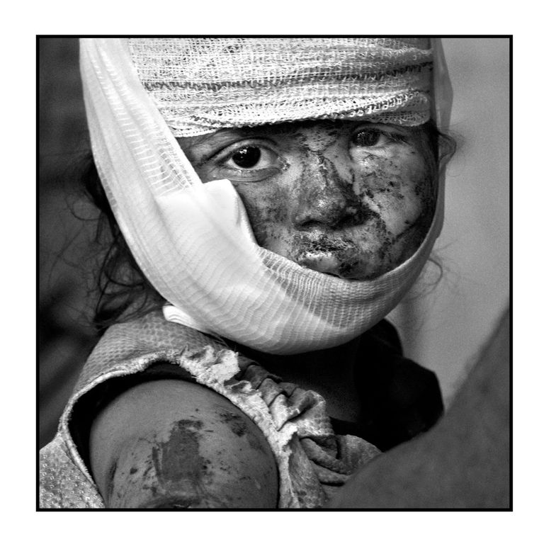 وجوه الأبرياء تجسِّد مأساة الموصل