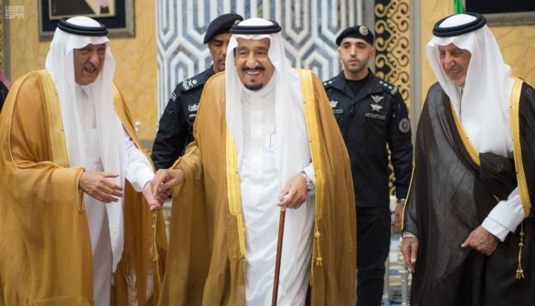 العاهل السعودي الملك سلمان بن عبد العزيز آل سعود يصل جدة