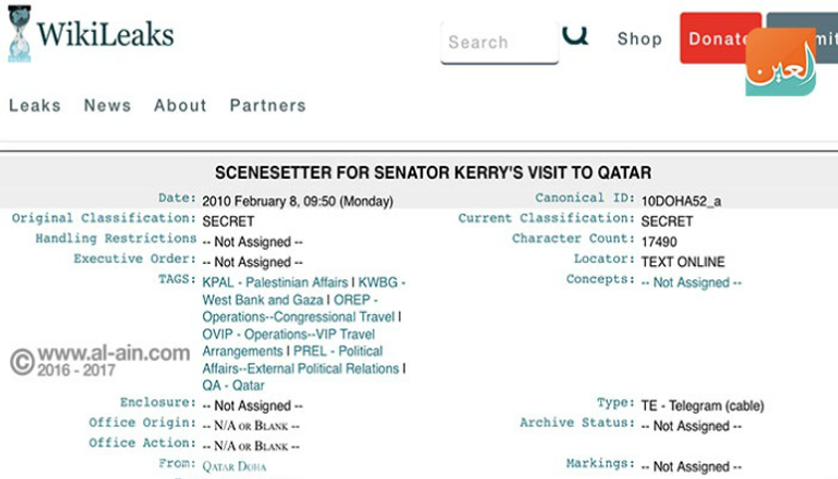 قطر أسهمت في زرع الانقسام بين الفلسطينيين لتتقرب من واشنطن