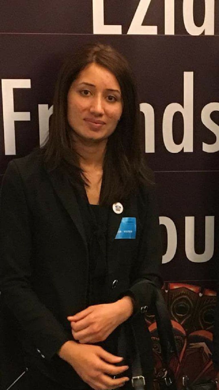 إيفانة وليد فتاة إيزيدية نجت من قبضة داعش