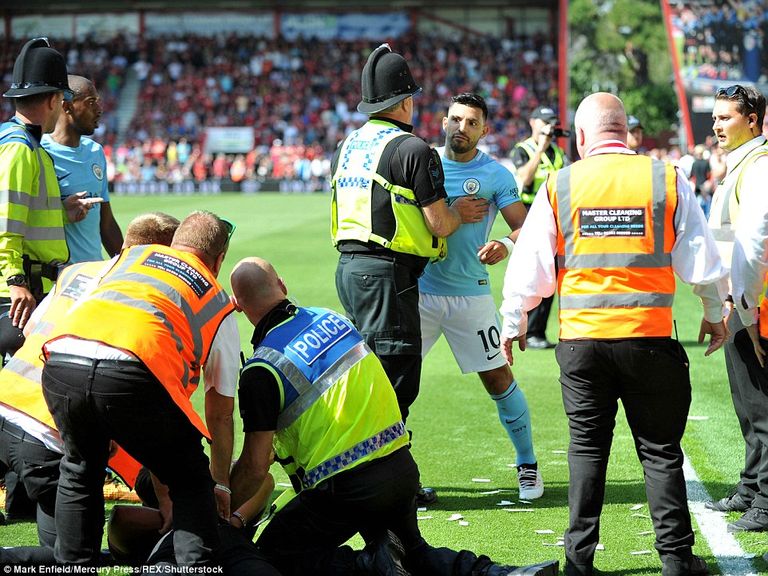 صدام أجويرو مع الشرطي