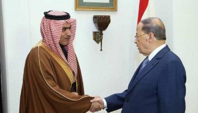 سبهان والرئيس اللبناني ميشال عون
