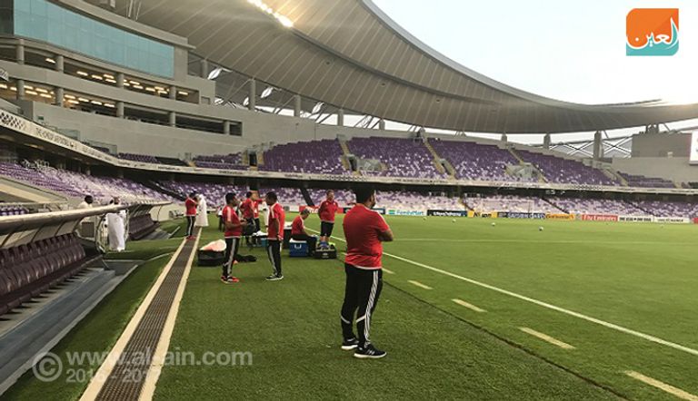 منتخب الإمارات يؤدي تدريبه الأخير