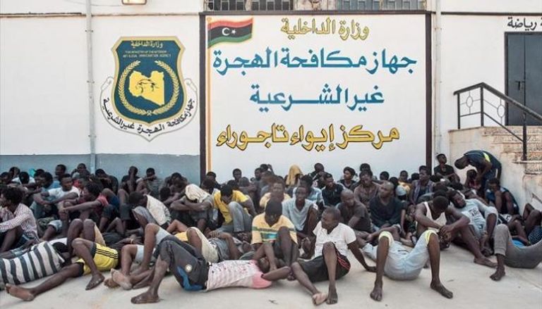 مهاجرون غير شرعيين في ليبيا- أرشيفية
