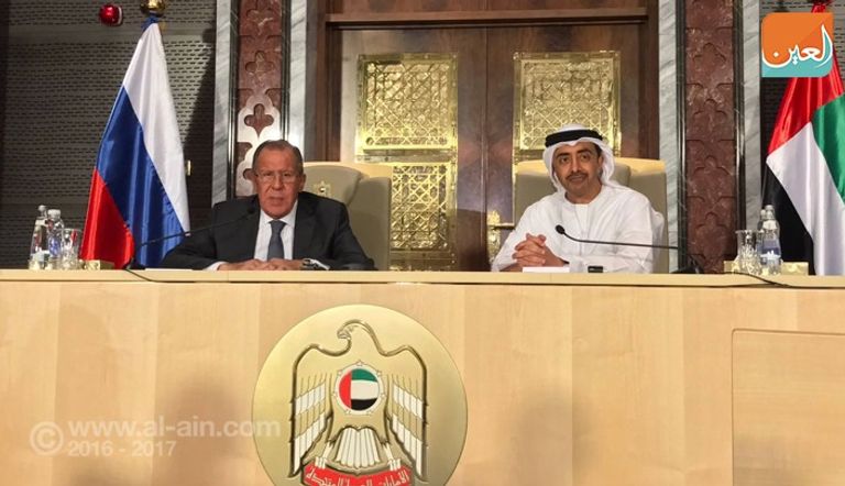 عبدالله بن زايد ولافروف