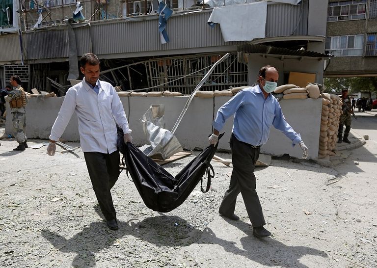 الدمار الناجم عن التفجير