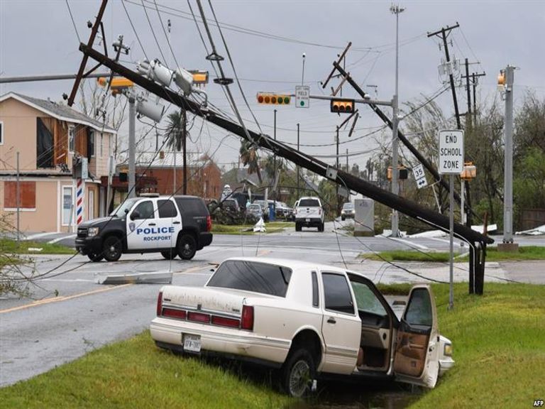 خسائر إعصار "هارفي"