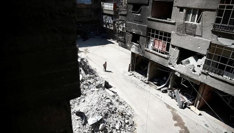 شوارع غوطة دمشق خالية من المارة - أرشيفية