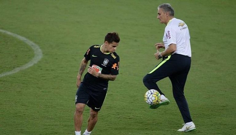 مدرب البرازيل يقدم نصيحة لكوتينيو