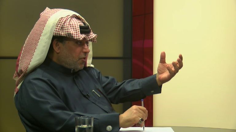 علي الدهنيم خالد الهيل المتحدث الرسمي باسم المعارضة القطرية