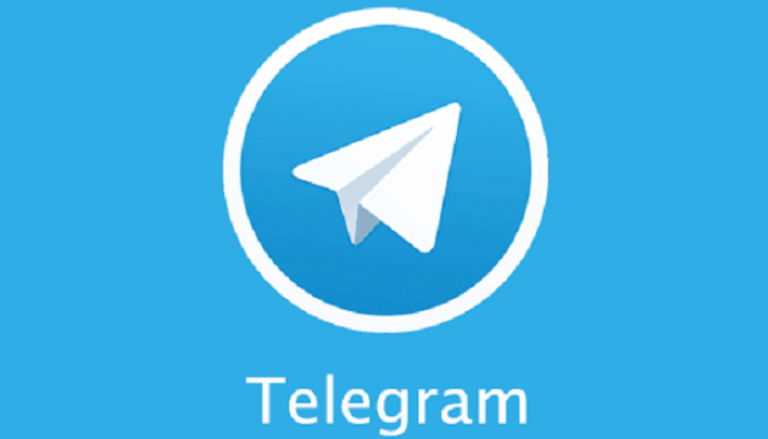 شعار لتطبيق تليجرام