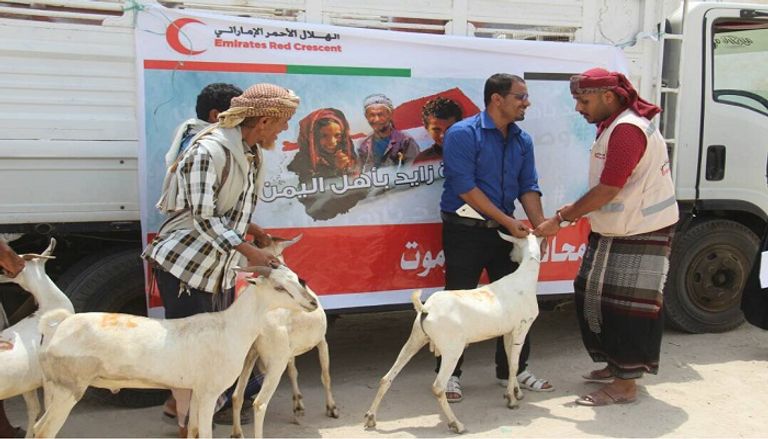الهلال الأحمر الإماراتي يواصل تنفيذ "وصية زايد بأهل اليمن"