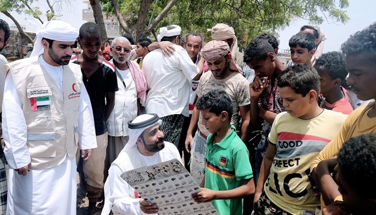 الهلال الأحمر الإماراتي يواصل تنفيذ "وصية زايد بأهل اليمن"