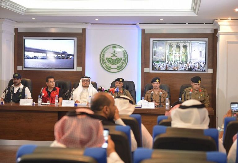 المؤتمر الصحفي للمتحدث باسم وزارة الداخلية السعودية ومستشار وزير الحج