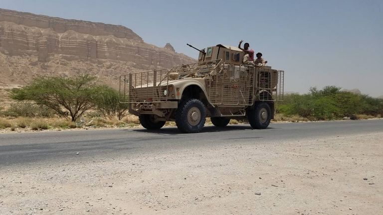 الجيش الوطني اليمني في شبوة