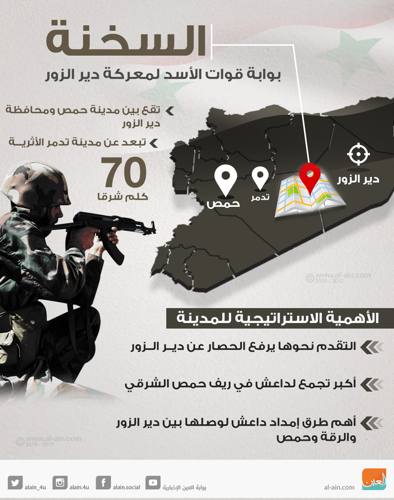 إحدى الحافلات التي تقل عناصر من داعش إلى دير الزور