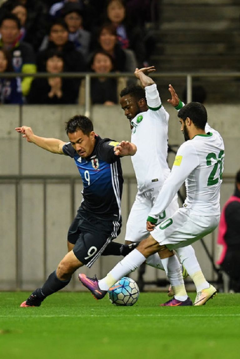 أوكازاكي أمام السعودية ذهابا