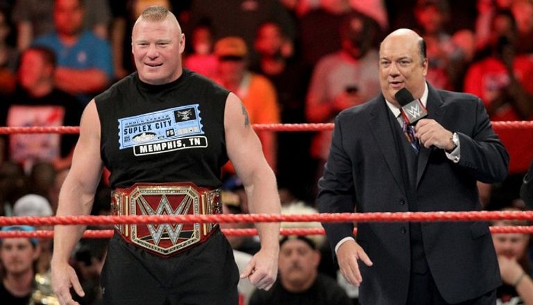 بروك ليسنر يتوعد برون سترومان