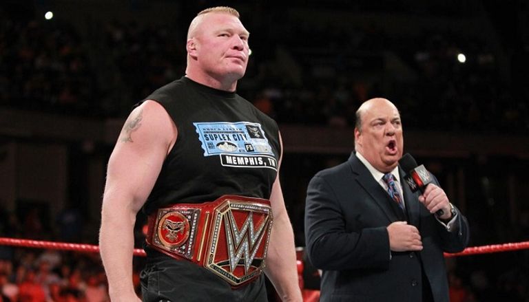 بروك ليسنر يتوعد برون سترومان