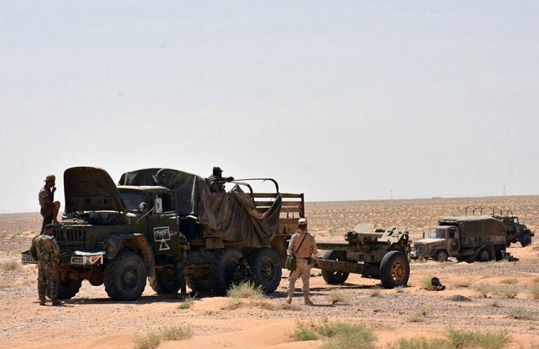 الجيش السوري على مشارف دير الزور