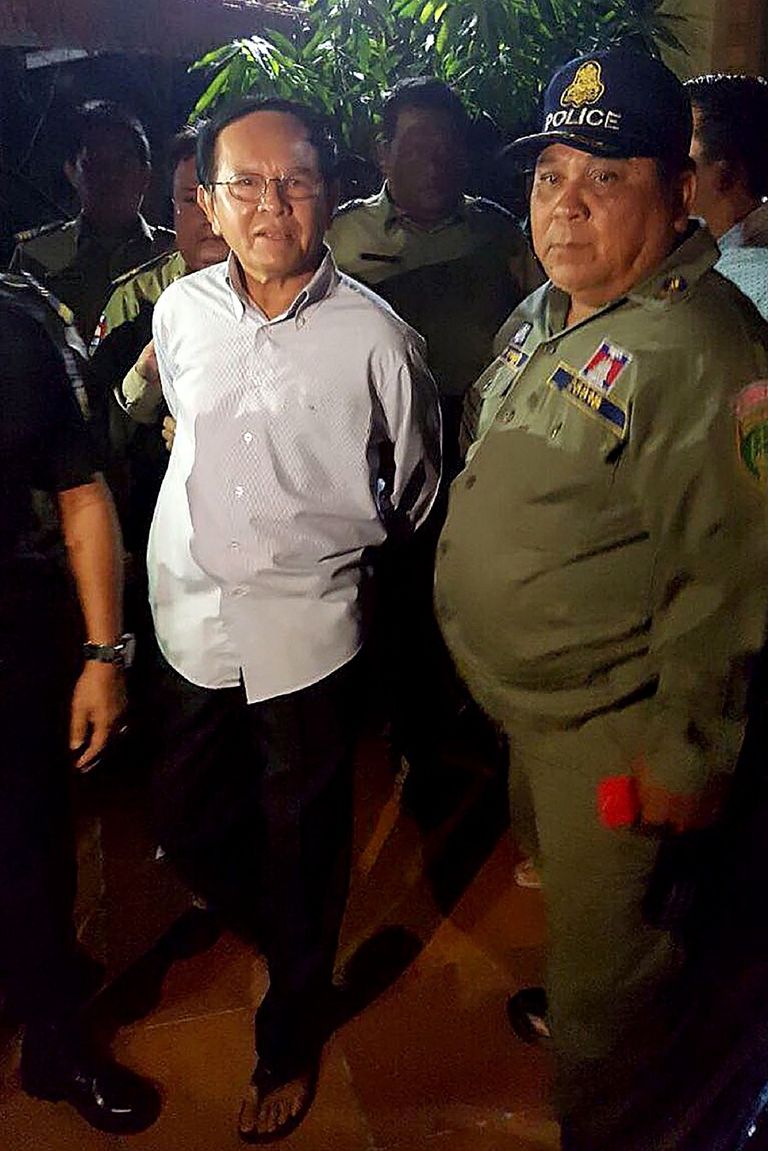 كيم سوخا زعيم المعارضة الكمبودية