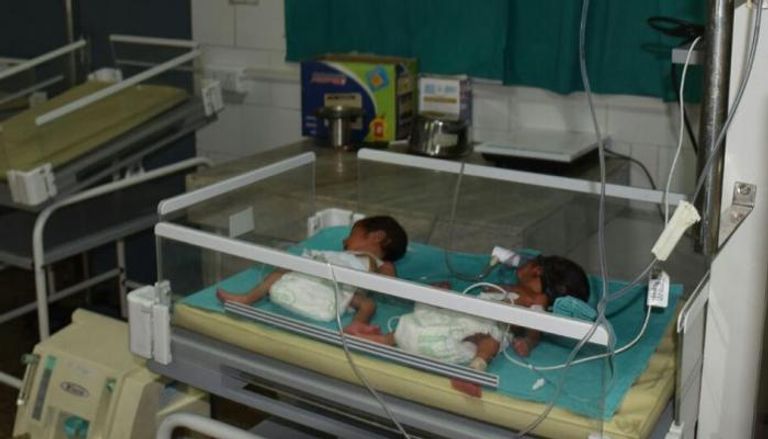 صورة من داخل مستشفى رام مانوهار لوهيا في الهند