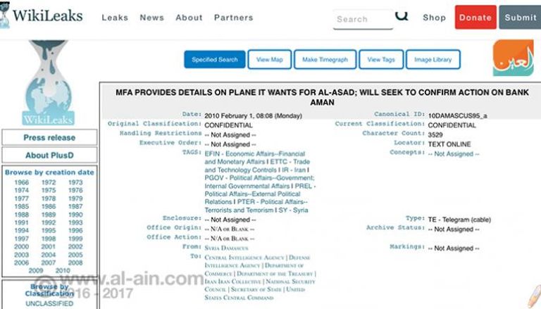 تسريبات ويكيليكس تفضح المستور في دبلوماسية قطر