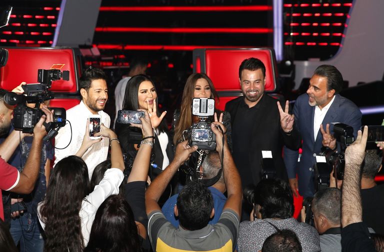 مدربو الموسم الرابع من برنامج the Voice