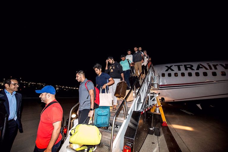 طائرة الشيخ محمد بن زايد الخاصة في فلوريدا