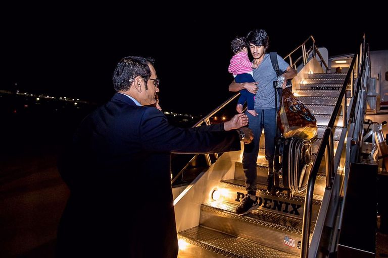 طائرة الشيخ محمد بن زايد الخاصة في فلوريدا