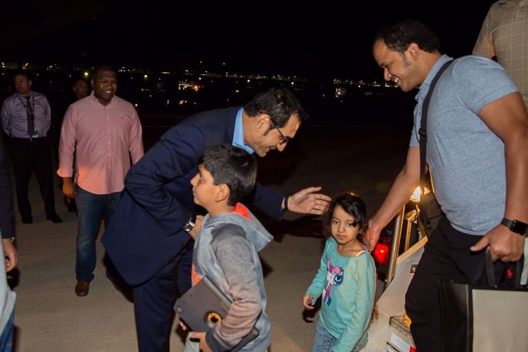 طائرة الشيخ محمد بن زايد الخاصة في فلوريدا