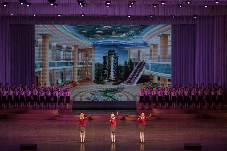 بيونج يانج كما تبدو من السماء