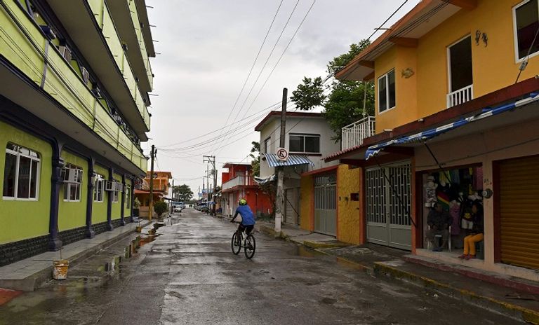 كاتيا يصل إلى اليابسة في المكسيك - الفرنسية