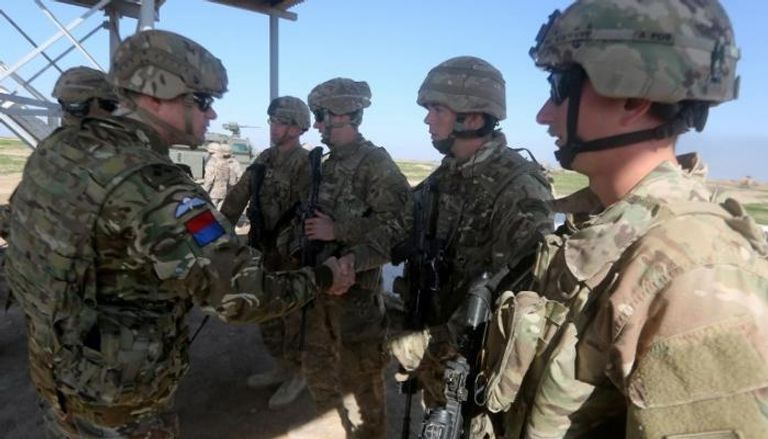 قوات بريطانية تابعة للتحالف في العراق