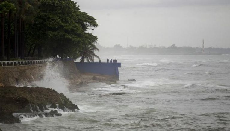 جانب من آثار إعصار