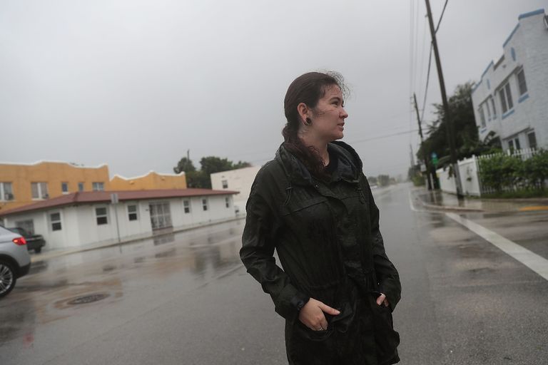 الإعصار إرما فوق منطقة الكاريبي