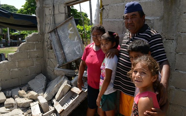 جانب من زلزال المكسيك